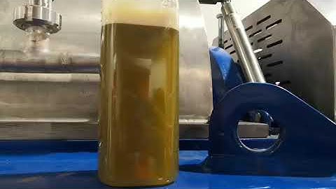 Tea-leaf Separation by ZK decanter centrifuge #project #factory #separation #decanter