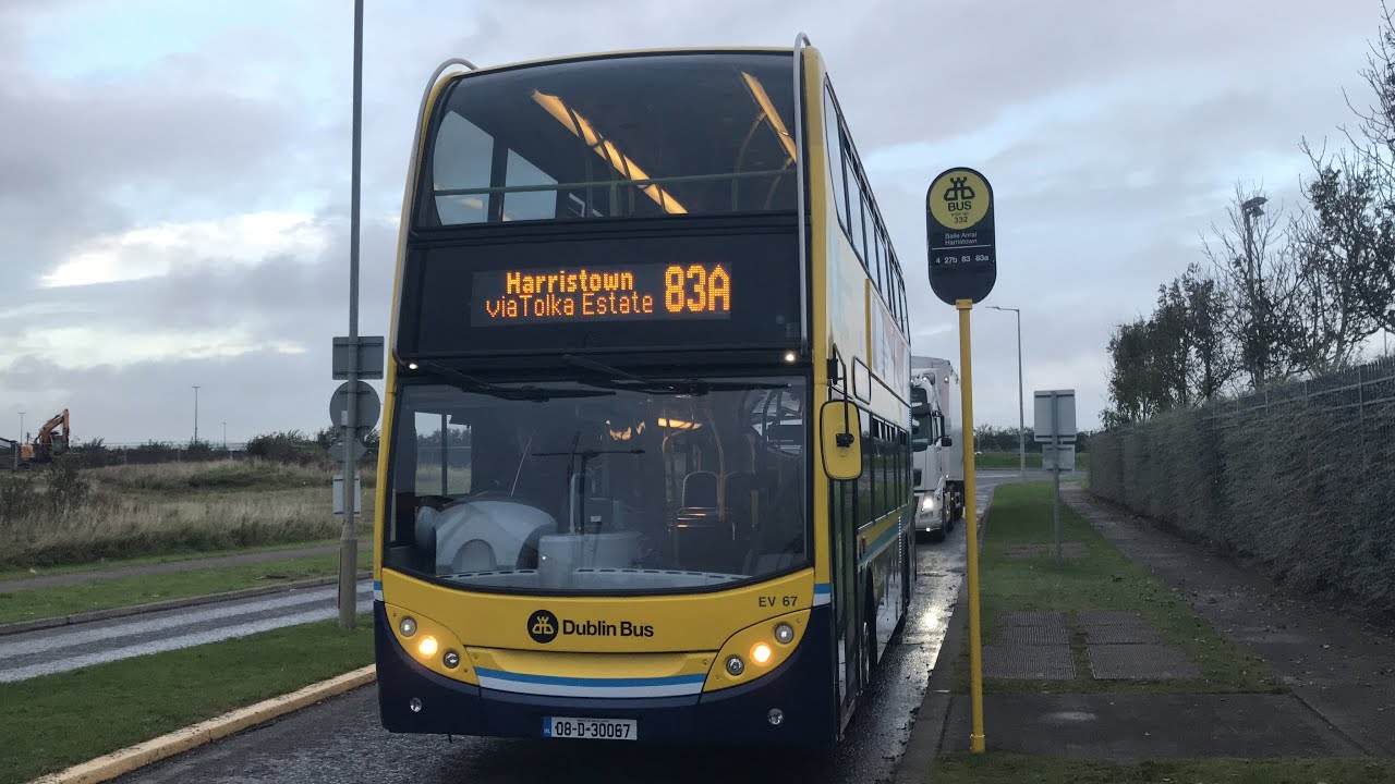 Dublin Bus | Route 83A to Harristown | Enviro 400 Volvo B9TL | EV67