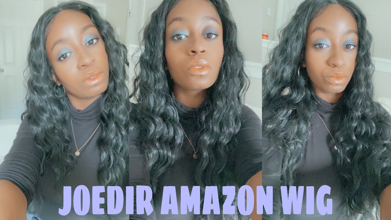 JOEDIR AMAZON WIG REVIEW ! MY 1ST LACE WIG TRYON ! GIRL ISSA AMAZON