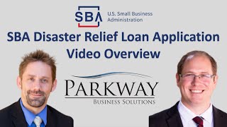 Applying for SBA Disaster Relief Loans Video Overview