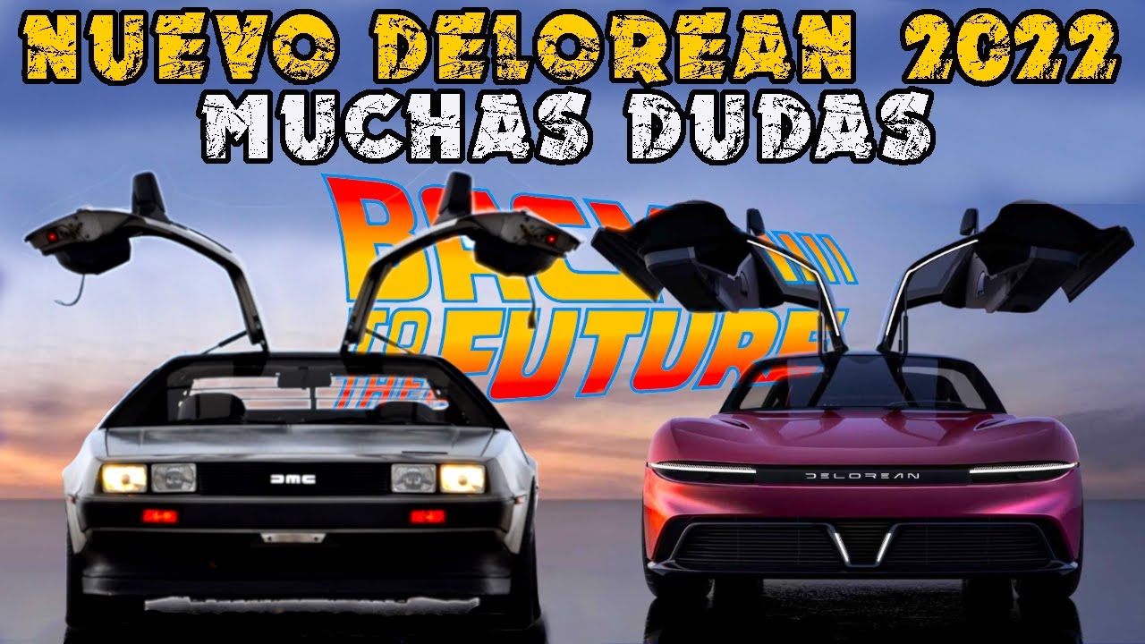DeLorean Alpha 5 2022 Преемник DMC 12 из «Назад в будущее»