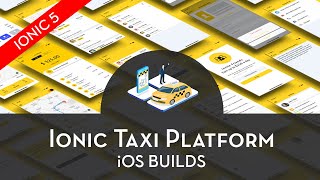 Enappd Ionic 5 Taxi Platform - iOS Build Video screenshot 2