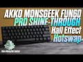 AKKO MonsGeek FUN60 Pro Shine through Kutu Açılımı &amp; Switch Testi