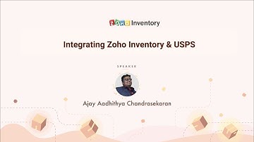 Integrating Zoho Inventory and USPS to generate shipment labels