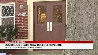 Suspected homicide: woman found dead in Shaker Heights apartment