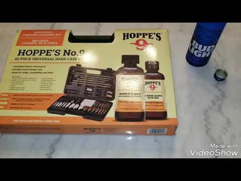Hoppe's No.9 62 Piece Gun Cleaning Kit...Christmas Gift From My Son