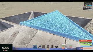 Rust how to floor stack and bunker a circle base