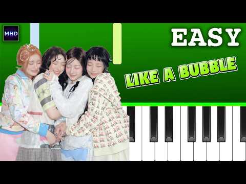 FIFTY FIFTY - Like a Bubble (Piano Tutorial)