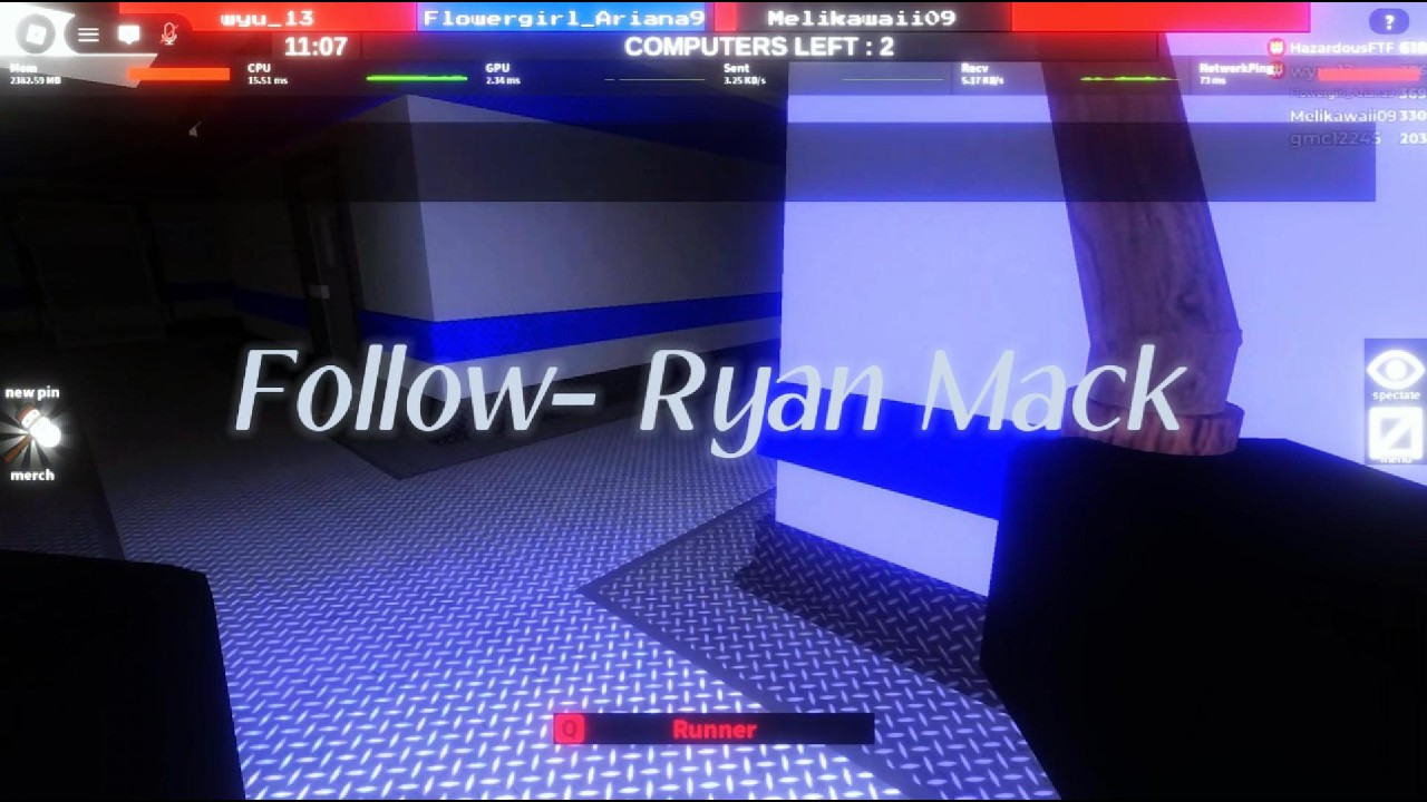 Follow- Ryan Mack {Flee The Facility Montage)