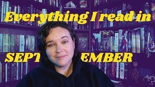 September Wrapped & October TBR News