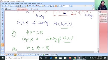 Introduction to Subring | IIT-JAM | Reenu Bala | JAM 2021 | Unacademy Live