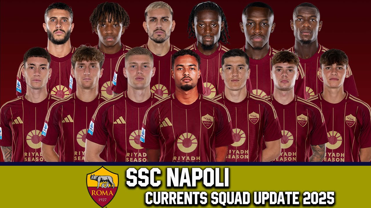 AS Roma Currents Squad Update 2024/25 With Devyne Rensch - YouTube