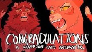 Congratulations - Warrior Cats Sketch Pmv Leafpool & Brambleclaw Cerollie
