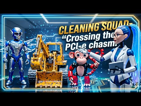 Smart Robot Cleaning Adventure: Our Squad Restores Motherboard Sparkle And Efficiency | Cleaning Squ