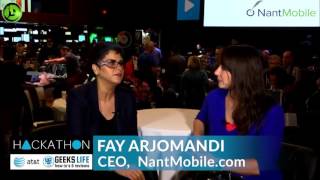 @ the ATT Hackathon with Fay Arjomandi