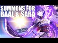 IT'S TIME! SUMMONS FOR BAAL AND SARA! (Genshin Impact)