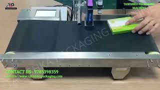 THERMAL INKJET PRINTER WITH MINI CONVEYOR BELT. #jaipur #machine #tanishkapackagingmachine #india