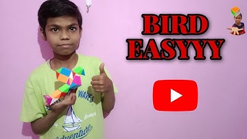 Make a bird in (snake cube) #video