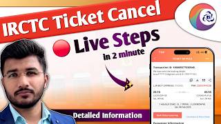 How To Cancel Ticket In Irctc  Train Ticket Cancel Return Money  Irctc Me Ticket Cancel Kaise Kare