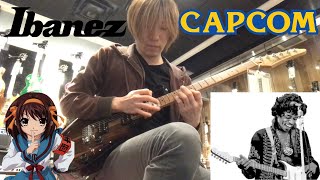 Ibanez AZでCapcom Intro, Jimi Hendrix, 涼宮ハルヒの憂鬱「God Knows」を弾いてみた Haruhi Suzumiya Dyna-MIX