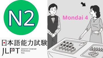 JLPT N2 Choukai 2024 Mondai 4 Listening Practice with Answers - 日本語能力試験 #1 聴解