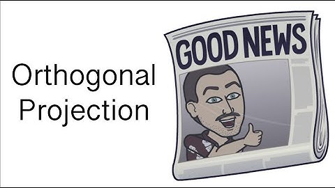 How to Find Orthogonal Projections - Full Example Explained!