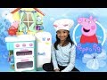 Peppa Pig's Little Kitchen Walmart Grocery Basket Unboxing | Toys Academy