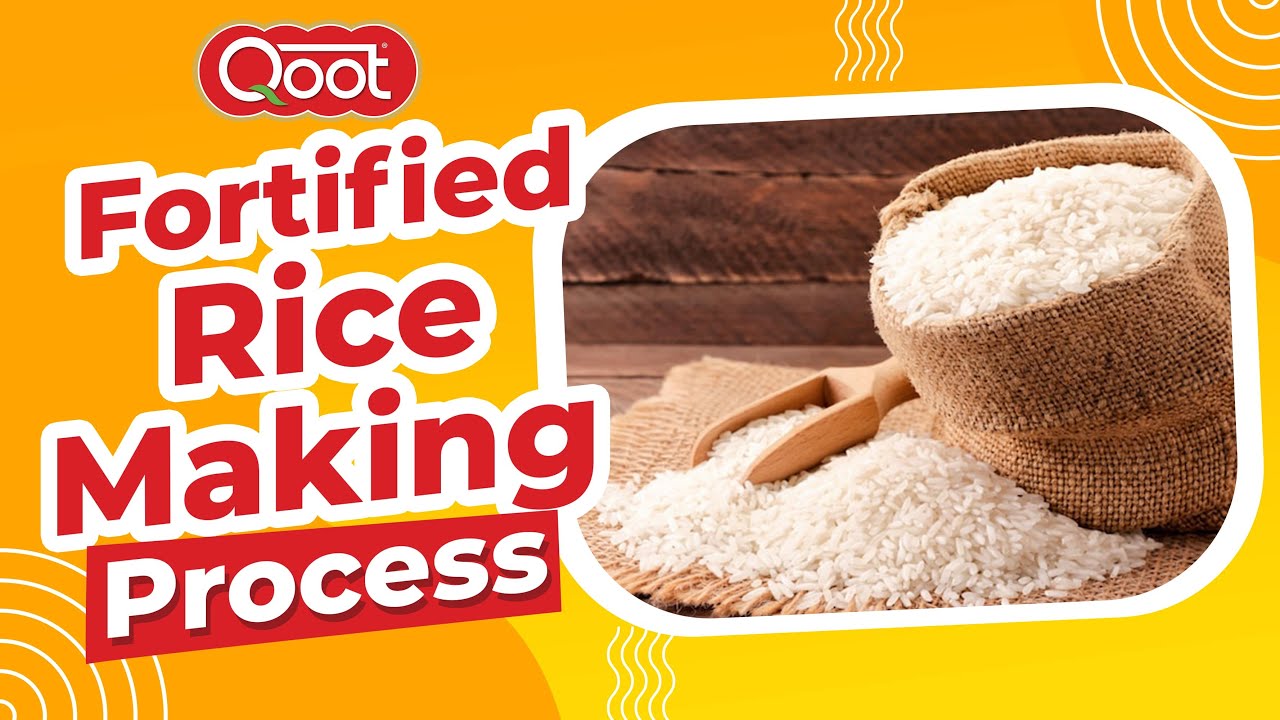 Fortified Rice Making In Factory  |  Qoot Food Limited