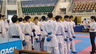 Đánh giải karate đồng đội, áp lực