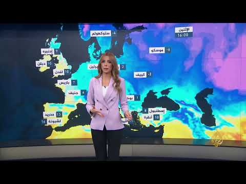 النشرة الجوية الثانية 2018/2/19 ⛅