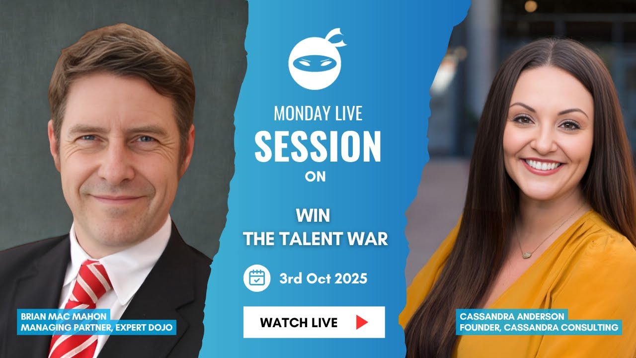 DOJO LIVE! with Cassandra: A Founder's Guide to Winning the Talent War