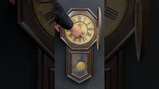 ANSONIA CLOCK/アンソニア 大型壁掛け 振り子時計 ゼンマイ式ボンボン