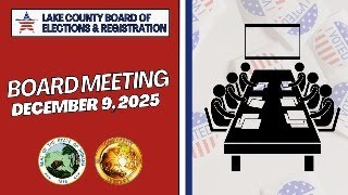 Board Meeting - Dec. 9, 2025