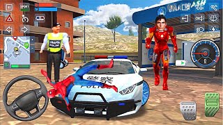 도시 순찰 경찰관 람보르기니 세차 유럽 운전 - Police Sim 2022 시뮬레이터 게임 플레이 screenshot 5