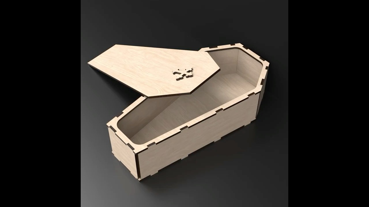 3D Coffin Kit - Link To Files On Channel - Click Name- 