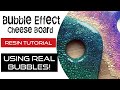 Bubble Effect Resin Tutorial PLUS How to Mask Uneven Edges - No Tape!