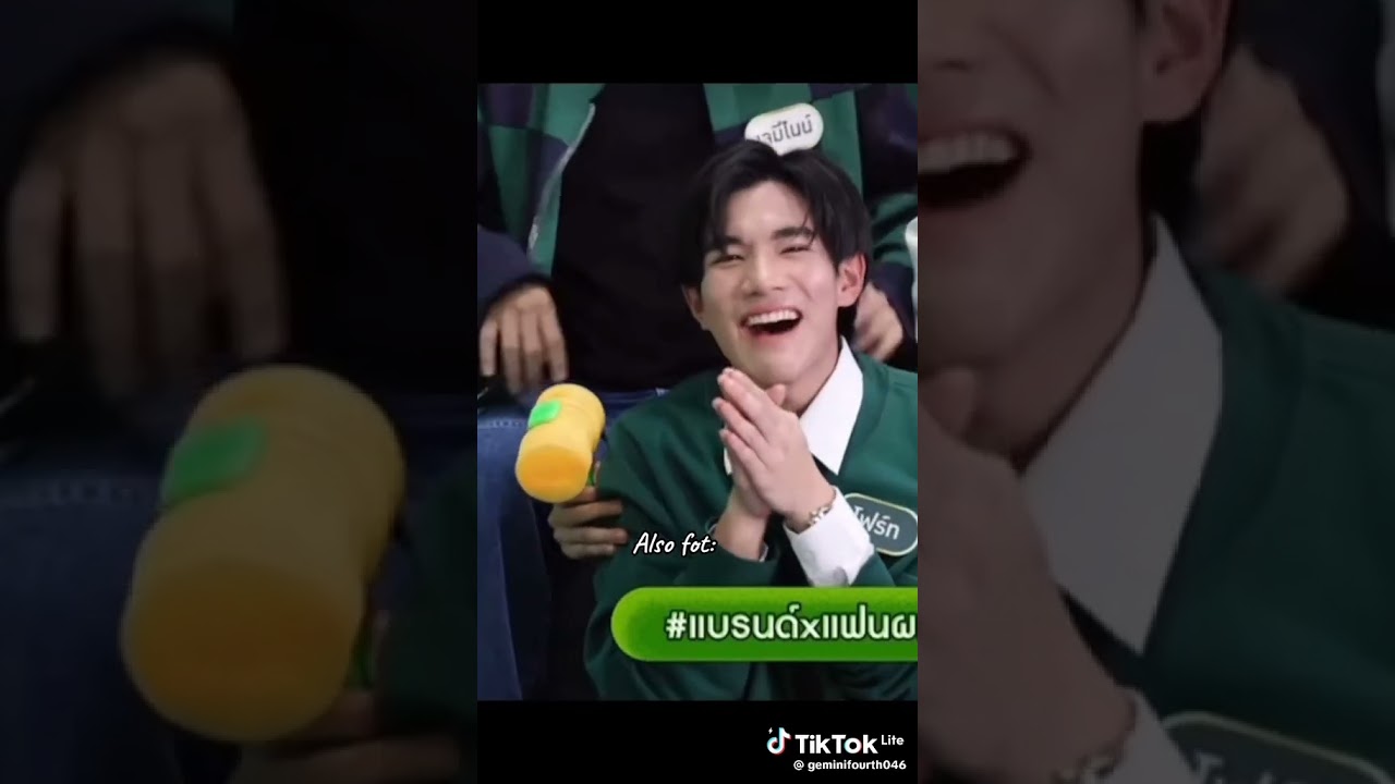 Fotfot is so cute 🥰 #fourthnattawat #geminifourth