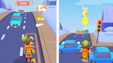 Paper Boy Race: Run & Rush 3D✉️💰 Levels Gameplay Android #gameplay​ #mobilegame #walkthrough