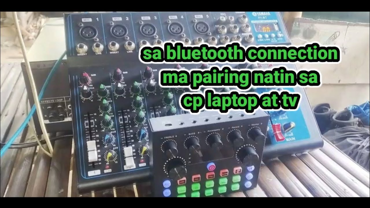 sa bluetooth connection l ma pairing natin sa cp laptop at tv