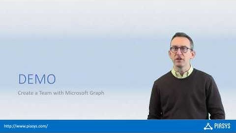 Episode #44 - Create Teams with Microsoft Graph