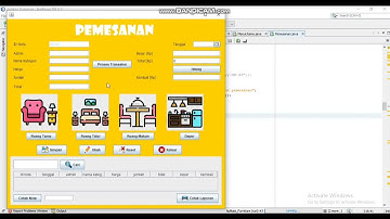 Sistem Informasi Penjualan dan Pemesanan Furniture Berbasis Java #java #netbeans #samasamabelajar