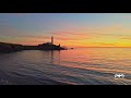 Turnberry Lighthouse at Sunset - 4k Dji Mini 2