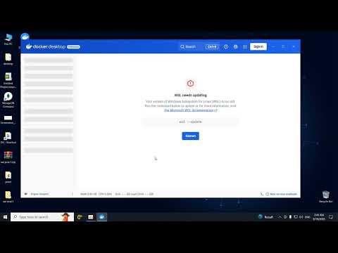 79 - Fixing Docker Installation Issues | Installing or Updating WSL in Windows