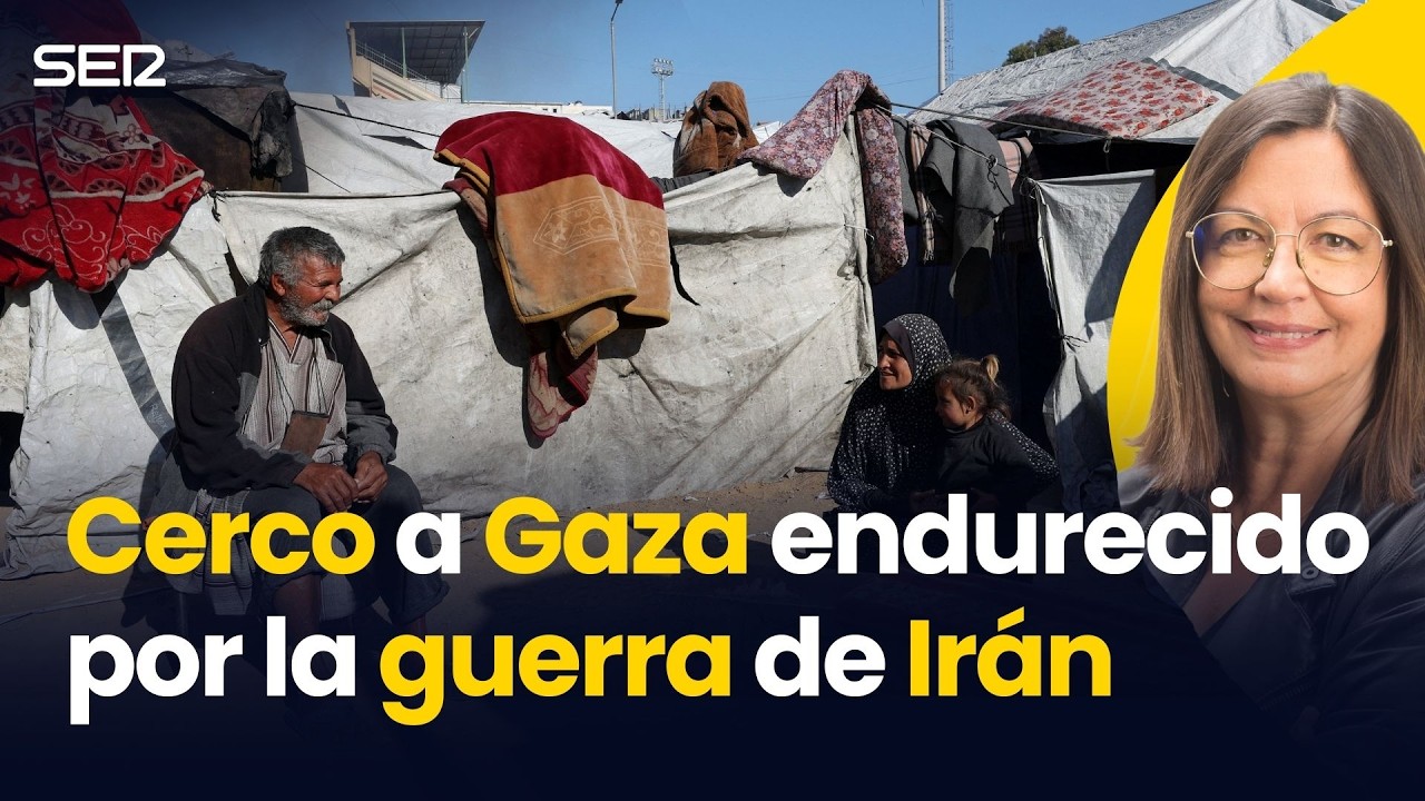 CERCO a GAZA endurecido por la GUERRA de IRÁN