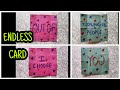 Endless/never ending card/infinite magic square flipper/origami art/forever(secret) bestest card