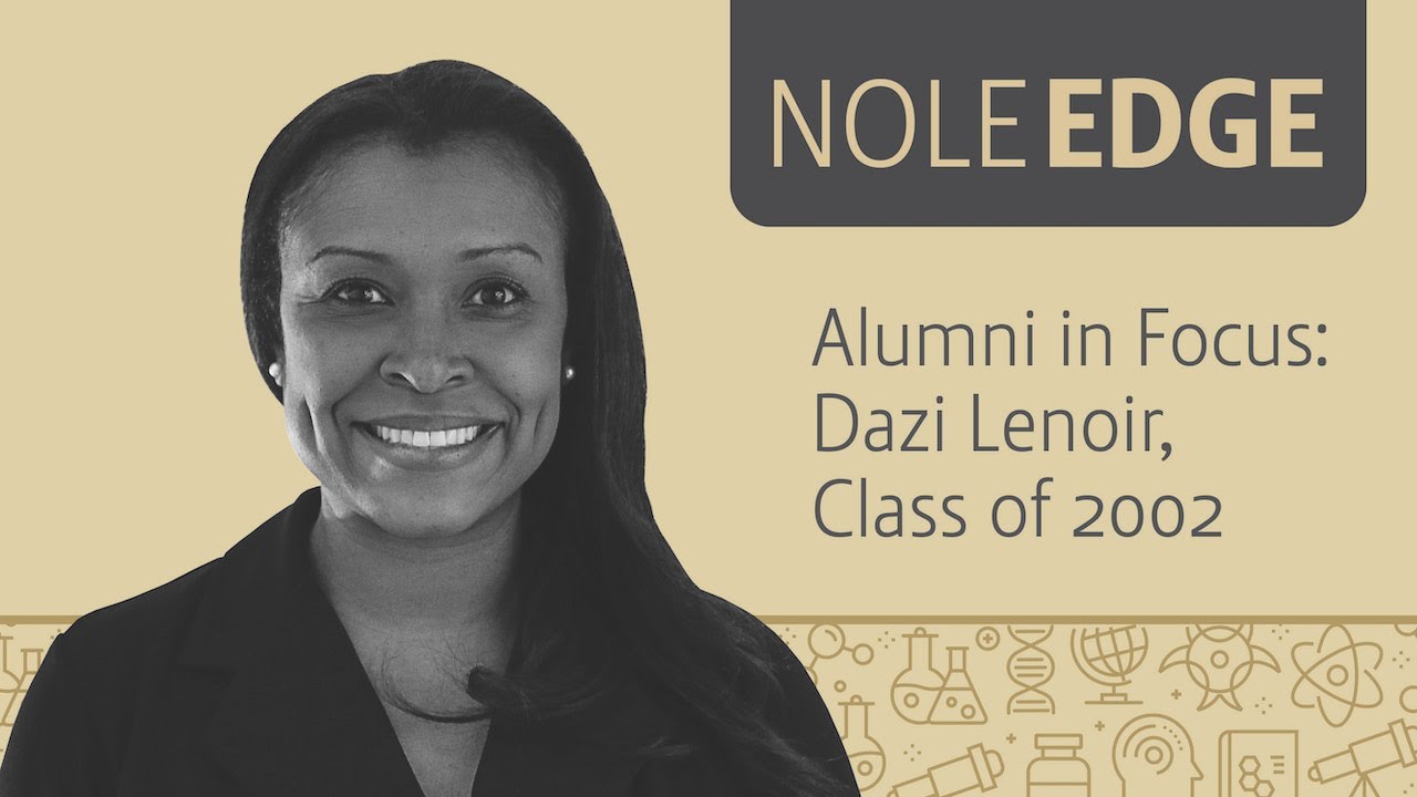 Nole Edge: Alumni in Focus, Dazi Lenoir, Class of 2002