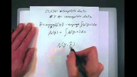 Lecture 23 -- EM Algorithm (Chapter 8.1 -- 8.2): The Expectation-Maximization (EM) Algorithm