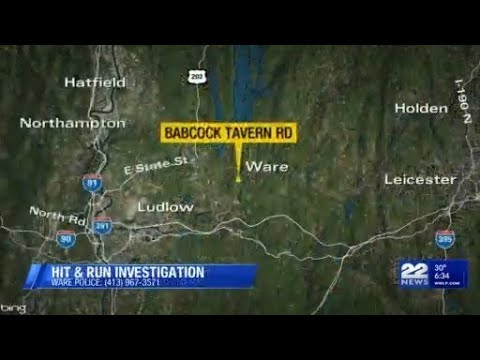 Hit and run on Babcock Tavern Road in Ware