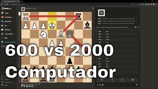 Elo 600 vs 2000 PC - Ajedrez - Chess screenshot 5