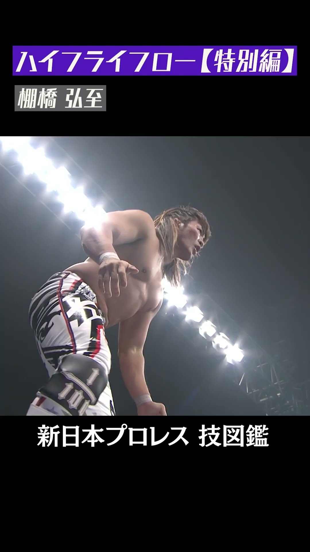 ☆ハイフライフロー ☆ 新日本プロレス 技図鑑】ハイフライフロー【特別編】 / 棚橋弘至